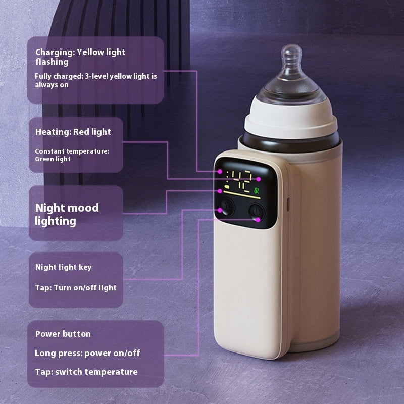 Baby Bottle Insulation Cover - Universal Heating Constant Temperature Milk Warmer