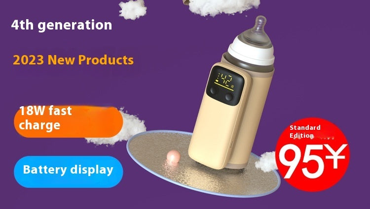 Baby Bottle Insulation Cover - Universal Heating Constant Temperature Milk Warmer