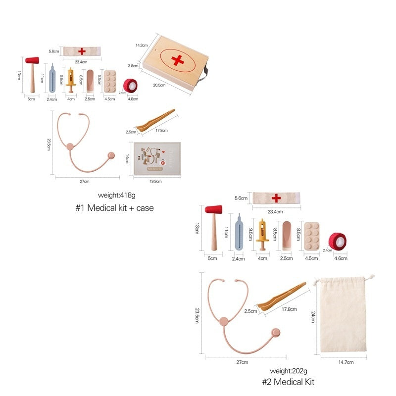 Children Play House Little Doctor Toy Doctor Stethoscope Educational Toy
